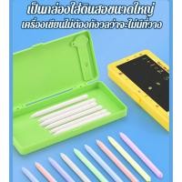 ราคา ✨HOT SALE✨กระดาน LCD พร้อมกล่องใส่ดินสอแบบ 2-in-1 /กระดานเขียนเด็กขนาด /พร้อมกราฟิตี้ กระดานดำเล็กลบได้ (41103295803)
