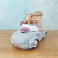 ราคา ตุ๊กตาเรซิ่น ตายายขับรถ(ไขลานมีดนตรี)สินค้าราคาพิเศษมีตำหนิ (9448742305)