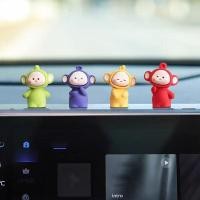 ราคา 16ชิ้น/เซ็ตน่ารักเทเลทับบี้ตุ๊กตาเด็กรุ่นเครื่องประดับรถยนต์ตุ๊กตาเรซิ่นสก์ท็อปตกแต่งรถหัตถกรรมของเล่นไมโครแลนด์ชาฟต์ตกแต่งของขวัญ (43313864928)
