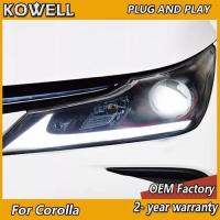 ราคา Car Styling for Toyota Corolla Headlights 2019-2021 Corolla Head Lights DRL Turn Signal Low High Be (41227903575)