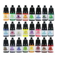 ราคา 24 Colors Epoxy Resin Pigment Transparent UV Resin Coloring Resin Dye (46207141614)