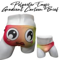 ราคา กางเกงชั้นในผู้ชาย: กางเกงชั้นในลายการ์ตูน Emoji Gradient (SB250108) (56656207612)