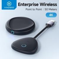 ราคา ออกใบกำกับภาษีได้ Hagibis 4K HDMI Wireless Transmitter and Receiver Kit, 2.4/5GHz Wireless HDMI Extender Kits to Monitor (18171538551)