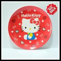 ราคา จานเมลามีนทรงกลม HELLO KITTY (27215256344)