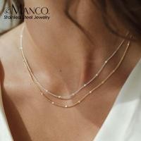 ราคา สร้อยคอทองคำสีทองผู้หญิง eManco 14K สร้อยคอทองคำผู้หญิง สร้อยคอทองคำสวยงาม สร้อยคอสายโซ่ Snake Chain สแตนเลส สร้อยคอทองคำแฟชั่นผู้หญิง ETHM (50257934403)