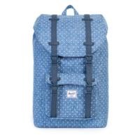 ราคา HerschelLITTLE AMERICA BACKPACK | MID-VOLUME ลายPolka Dot สีฟ้าขาว น่ารักมากคะ ตัดใจขายราคาถูกกว่าที่ซื้อมา!!!!! ถูก (232629819)
