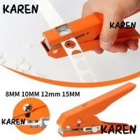 ราคา KARENGOODS คีมเจาะขอบ, 8 มม.10 มม.12 มม.15 มม.เครื่องมือเจาะรอบ,เครื่องตัดกระดาษทนทาน Countersink เจาะสกรูหมวก Punch บัตรเครดิต Photo กระดาษการ์ดมุม (50409089924)