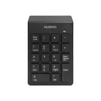 ราคา WIRELESS NUMPAD แป้นพิมพ์ตัวเลขไร้สาย NUBWO NKB-105 BLACK 18 KEYS NUMERIC KEYPAD (54054436183)