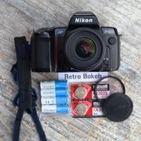 ราคา กล้องฟิล์ม NIKON F801 + เลนส์ NIKON 28-80mm f3.5 กล้องระดับมืออาชีพ + ฝาหลังแบบ DATA + สาย+แบต ครบชด (49407060198)