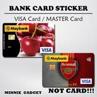 ราคา [ ARSENAL Football Team ] For BANK Card Sticker Cover / MASTER / VISA / CREDIT/ DEBIT CARD (47259207595)