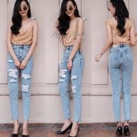 ราคา 【Major Made.】กางเกงยีนส์ Jeans HouseNo.JH1320 (1946015534)