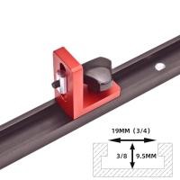 ราคา Aluminium Profile Fence 75 Type Miter Track T-track Backer Sliding Brackets T-Slot For Table Saw Woodworking Workbench (13799153936)