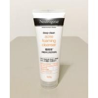 ราคา Neutrogena Deep Clean Acne Foaming Cleanser 100 g นูโทรจีน่า ดีพ คลีน แอคเน่ โฟมมิ่ง คลีนเซอร์ 100 กรัม (25308387714)