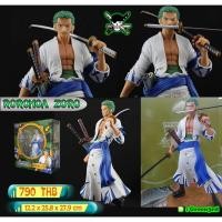ราคา โมเดล โรโรโนอา โซโล roronoa zoro ชุดขาว จากวันพีช One Piece (2515498408)