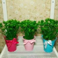 ราคา ดอกไม้พลาสติกศิลปะศิลปะ VSE BUCKET สามารถ SHABBY (9815649940)