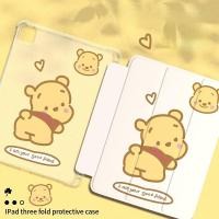 ราคา [เคส Ipad] เคสแท็บเล็ต ลายการ์ตูนหมีน่ารัก สําหรับ iPad 9.7 10.5 10.2 Gen 7 8 Air3 Air2 Air1 iPad 2 3 4 Mini 1 2 3 4 5 2020 2019 12.9 (22822252290)