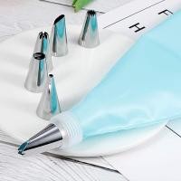 ราคา ถุงบีบครีมซิลิโคน พร้อมหัวบีบ DIY สำหรับตกแต่งคัพเค้ก ขนม ถุงบีบครีมซิลิโคน ชุดอุปกรณ์บีบไอซิ่งครีม 16 ชิ้น / ชุด (20878702531)