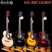 ราคา Kazuki KZ-39C และ Kazuki KZ-39CE กีต้าร์โปร่ง 39 นิ้ว KZ39C และ KZ39CE ฟรีกระเป๋า อุปกรณ์ครบ (5610251572)