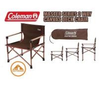 ราคา Coleman Comfort Master 3 Way Canvas Deck Chair เก้าอี้พับปรับความสูงได้ 3 ระดับจาก Coleman Japan (13607988866)