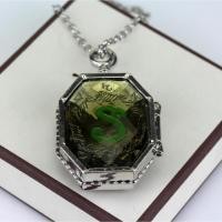 ราคา พร้อมส่ง สร้อยล็อกเก็ตสลิธิริน เครื่องรางยมทูต Metal Core Wand Fantastic Beasts Harry Potter (40954990855)