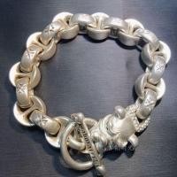 ราคา โบราณโบราณโบราณเก่าเงินสไตล์ชาติพันธุ์ที่ทําด้วยมือเก่าเงินเนปาลสัตว์หัวสร้อยข้อมือทองแดงเงิน-หมุดการประชุมเชิงปฏิบัติการครอบงําโอนสร้อยข้อมือโบราณ4/17/2 (49159025461)