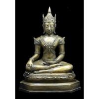 ราคา พระพุทธรูป​ทรงเครื่อง ปางมารวิชัย ศิลปะ​ล้านนา เนื้อ​สัมฤทธิ์ หน้าตัก​12นิ้ว (6845229584)