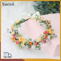 ราคา ซูซี มงกุฎดอกไม้คาดศีรษะ,ดอกไม้สีขาวริบบิ้นเจ้าสาวพวงมาลัย,โบฮีเมียนสีเขียวใบกุหลาบดอกไม้พวงหรีดคาดศีรษะสาวผู (45558801969)