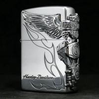 ราคา ซิปโป้ รุ่น HDP-26 Harley Davidson - Engine Wings (Antique Silver Plated) ของแท้ รับประกันตลอดชีวิต (15561762976)