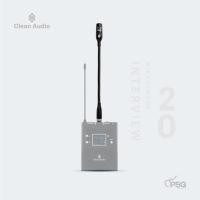 ราคา CLEAN AUDIO: CA-20 Interview Microphone USE FOR - Bodypack Transmitter ( ไมค์สัมภาษณ์ ) (8812299497)