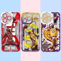ราคา Shell สําหรับ IPhone 11 12 Pro Max 13 Mini 12Pro เคสโทรศัพท์ NBA Player Jordan Kobe James Curry Clear การป้องกันเต็มรูปแบบ Creative Luxury เกาหลี Retro Vintage ออกแบบใหม่ (40902202327)