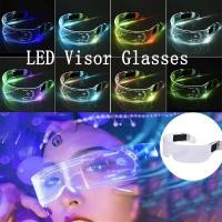 ราคา COZII แว่นตาLED 7 สี แว่นตาเรืองแสงไฟกระพริบ (27585501854)