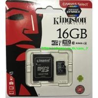 ราคา Kingston เมมโมรี่การ์ด Micro SD Class10ความจุ16 GB(แท้100%) (7616866484)