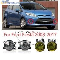 ราคา XM ไฟตัดหมอกไฟตัดหมอกสําหรับ Ford Fiesta MK7 Zetec 2008 2009 2010 2011 2012 2013 2014 2015 2016 2017 ด้านหน้า FogLamp กี (51159002488)
