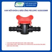 ราคา Combo 10 วาล์วล็อคท่อ PE/LDPE 16mm - 20mm-25mm - ข้อต่อล็อคตรงท่อ PE/LDPE - เชื่อมต่อที่แข็งแกร่ง รับแรงดันน้ํา (42713535965)