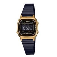 ราคา casio ของแท้ รุ่น LA-670wegb สีดำทอง มินิ (768300101)