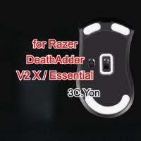 ราคา Esports ICE Mouse Skates ฟุตสําหรับ Razer DeathAdder V2 X HyperSpeed Mouse DeathAdder Essential เมาส์สําหรับเล่นเกมไร้สาย PTFE Glides ผิวสติกเกอร์ Enhanced Smooth Move ทนต่อการสึกหรอ (25088882575)