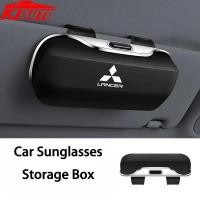 ราคา Mitsubishi Lancer รถ Sun Visor แว่นตากันแดดผู้ถือกดสวิทช์แว่นตากล่องเก็บซับนุ่มป้องกันรอยขีดข่วนสําหรับ Lancer CS CP GA GB GC Evolution X อุปกรณ์ตกแต่งภายใน (56757373450)