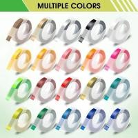 ราคา ใช้งานร่วมกับ Dymo ลายนูนเทป 3D Effect/Motex E101 Refill Label Tape 9mm x 3m สําหรับ Dymo Organizer Xpress 12965 Omega Home Junior Embosser 1610 1540 1880 Label Maker (45750056024)