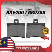 ราคา BENELLI RKV400 / RKV200 ผ้าเบรกแผ่นดิสก์ (ด้านหลัง) RKV 200 RKV 400 BENELLI400 KEEWAY (47555892725)