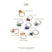 ราคา Lucky stone ring แหวนหินแท้ น่ารัก ใส่ง่าย Free size ปรับขนาดได้ (21926510026)