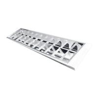 ราคา โคมตะแกรงฝังฝ้า LED-T8 2x18 วัตต์ EVE LIGHTING รุ่น 588257(2x18W) ขนาด 30 x 120 x 7.5 ซม. สีขาว (23521629228)