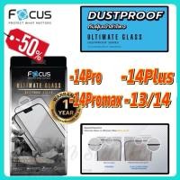 ราคา ‼️Sale‼️Focus กระจกเต็มจอ Ultimate Gl Dust Proof กันฝุ่นลำโพง สำหรับ iPhone 14Pro,114Plus,4Promax ,13/14 (48503420053)