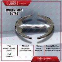 ราคา Hino Emblem Dutro Emblem Hino Dutro Chrome Emblem Hino Logo Emblem (40664107572)
