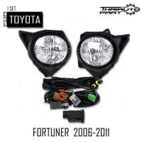 ราคา ไฟตัดหมอก ไฟสปอร์ตไลท์ รุ่น TOYOTA FORTUNER ปี 2006 - 2011 พร้อมครอบ สีดำ และชุดสายไฟ 1 ชุด (24033247225)