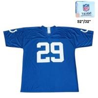 ราคา NFL TEAM AMERICAN FOOTBALL SHIRT เสื้ออเมริกันฟุตบอล เอ็นเอฟแอลทีม ADDAI 29 ผ้ากีฬา สีน้ำเงิน มือสอง ไซส์ใหญ่สภาพดีมาd (28112012215)