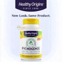ราคา ✅พร้อมส่ง 100 mgเปลือกสน พิกโนจีนอล 30/60 เม็ดHealthy Origins, Pycnogenol ® 100 mg, (6262129981)