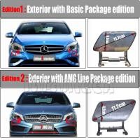 ราคา ฝาครอบเครื่องซักผ้าไฟหน้าสําหรับ 12-15 Mercedes Benz A class W176 Fit A160 A170 A180 A200 A220 A250 ตัวอักษรหัวฉีด (42980143769)