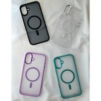 ราคา เคสกันกระเเทก เเบบอย่างดีพรี่เมียมสุดๆ เเม็คเซฟ ตามสีเครื่องไอโพน16 Pro Plus Max (28664617491)