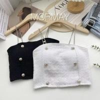 ราคา เสื้อสายเดี่ยว สายโซ่ แฟชั่น น่ารักๆ สายโซ่ พร้อมส่ง! (17969377118)