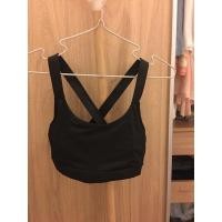 ราคา sport bra สีดำ แบรนด์ SHEIN สายไขว้หลัง Size M อก34 (19566618560)